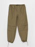 LC Waikiki Women's Elastic Waist Straight Parachute Trousers